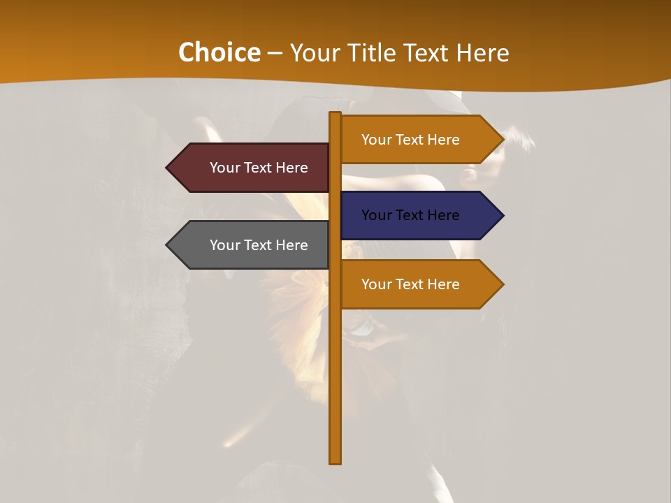 Hip Hop And Ballet PowerPoint Template