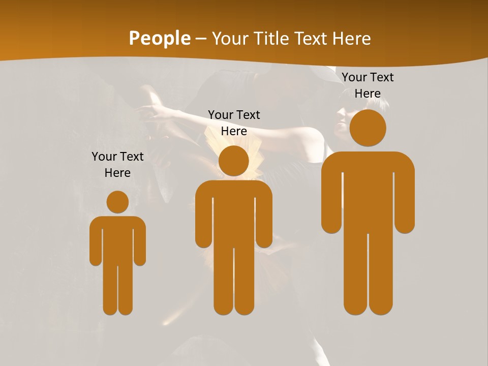 Hip Hop And Ballet PowerPoint Template