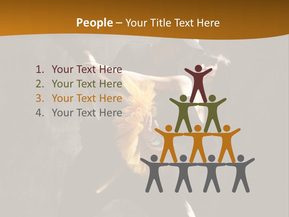 Hip Hop And Ballet PowerPoint Template