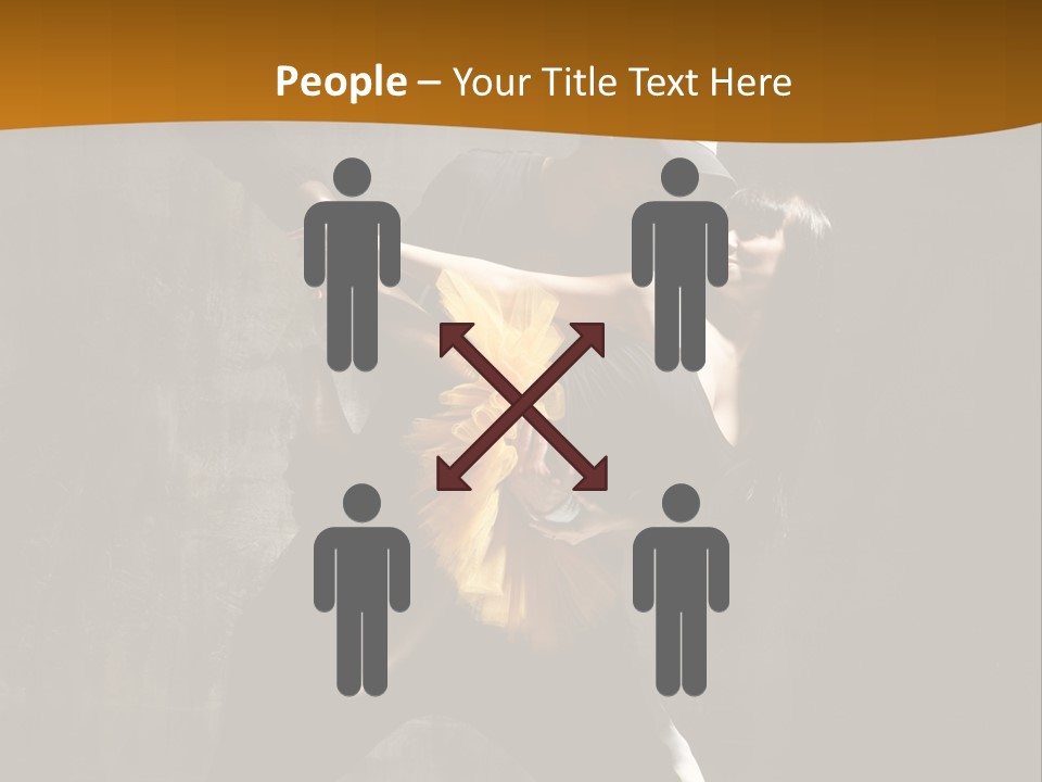 Hip Hop And Ballet PowerPoint Template