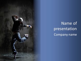 Dancer Alexander Yakovlev PowerPoint Template