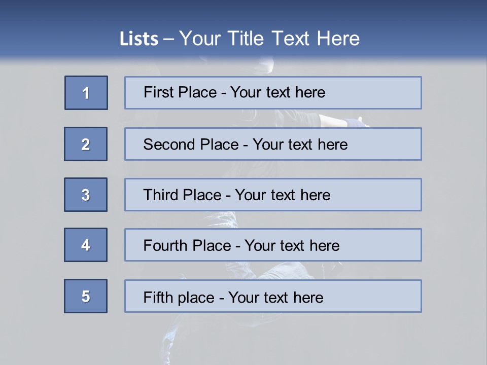 Dancer Alexander Yakovlev PowerPoint Template