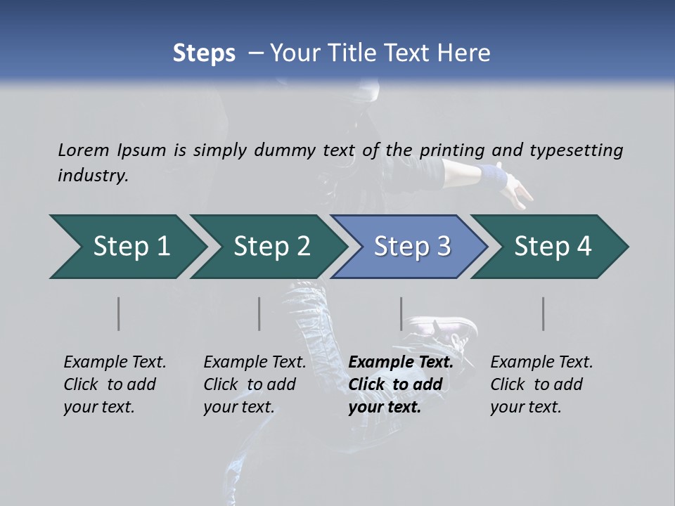 Dancer Alexander Yakovlev PowerPoint Template