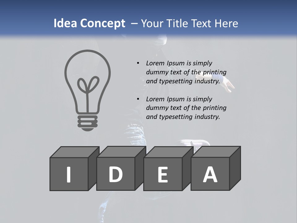 Dancer Alexander Yakovlev PowerPoint Template