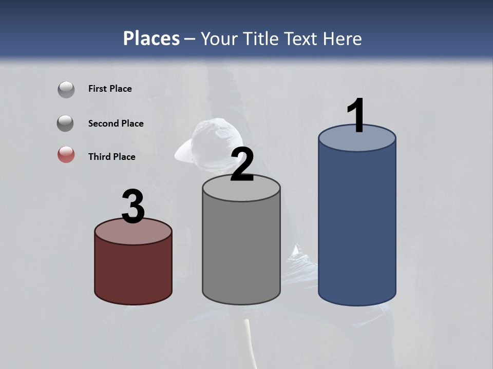 Modern Dance Pose PowerPoint Template