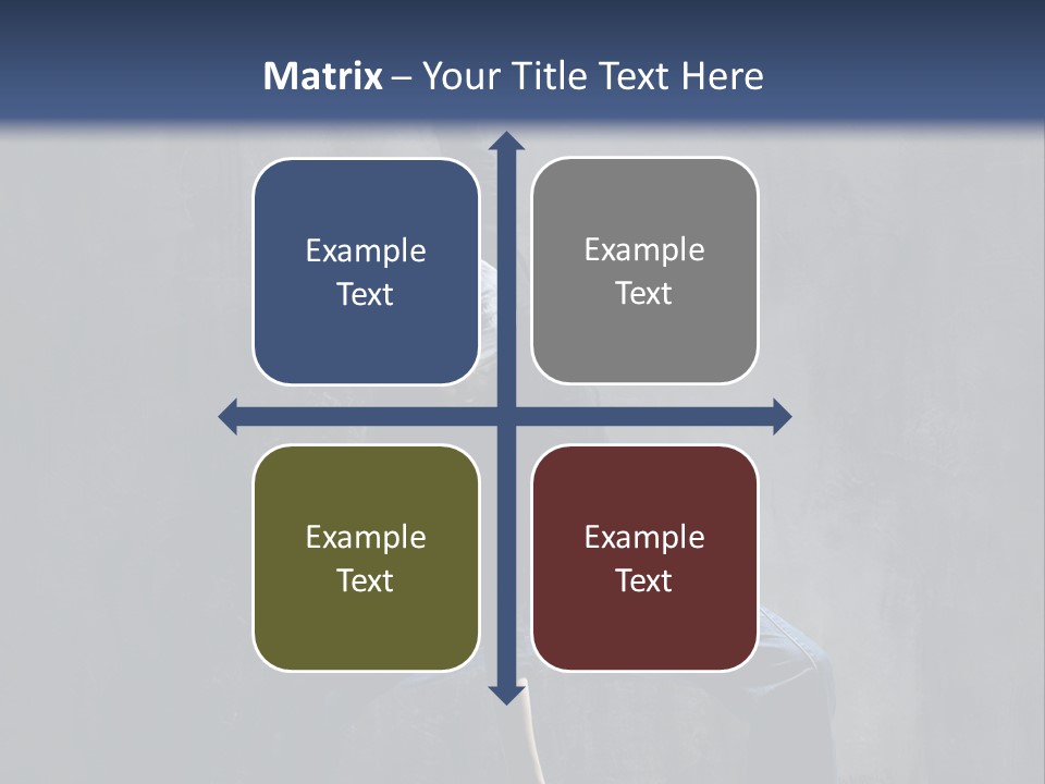 Modern Dance Pose PowerPoint Template