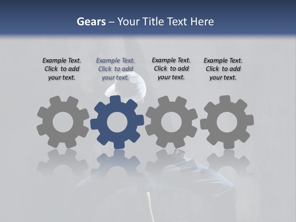 Modern Dance Pose PowerPoint Template