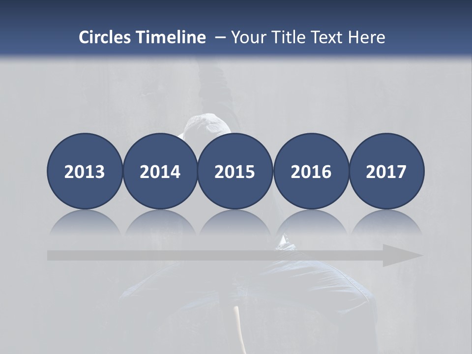 Modern Dance Pose PowerPoint Template