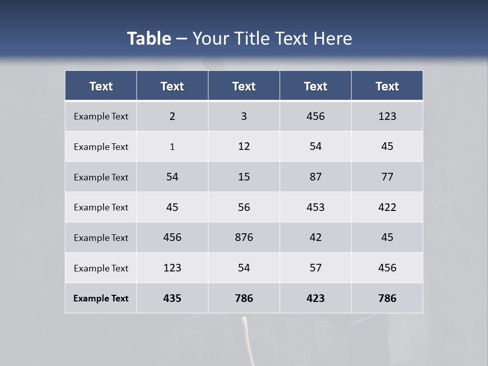Modern Dance Pose PowerPoint Template