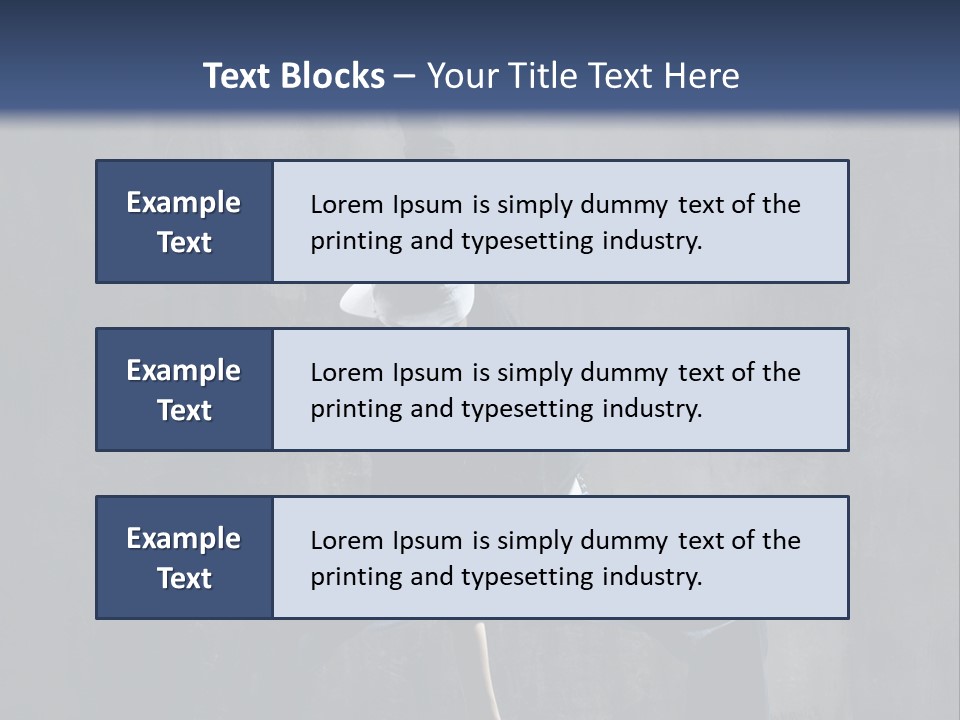 Modern Dance Pose PowerPoint Template