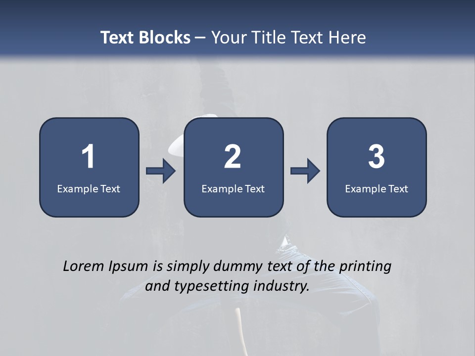 Modern Dance Pose PowerPoint Template