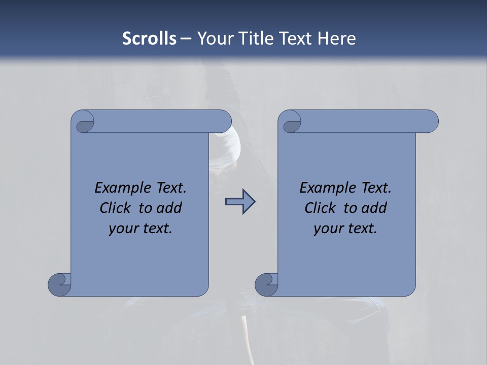 Modern Dance Pose PowerPoint Template