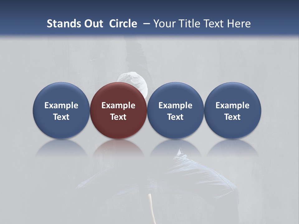 Modern Dance Pose PowerPoint Template