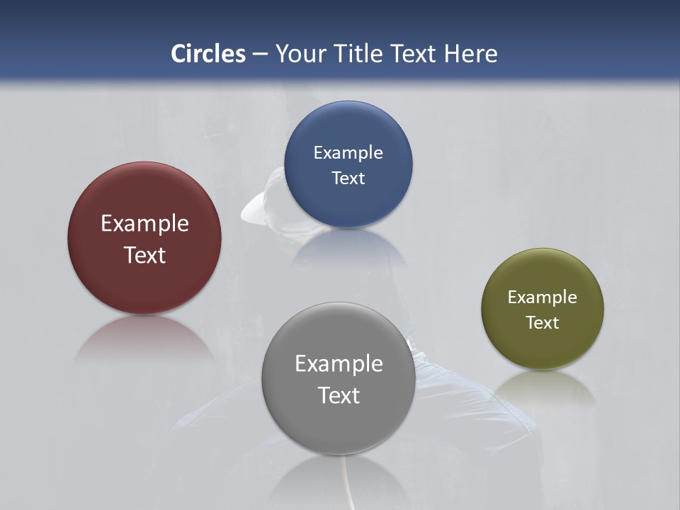 Modern Dance Pose PowerPoint Template