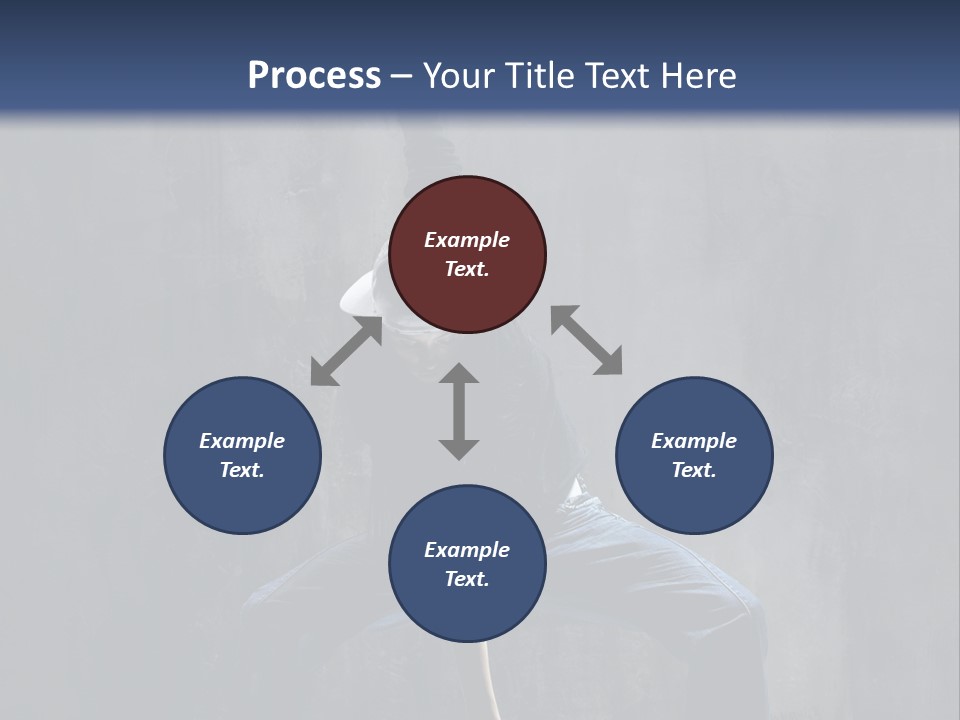 Modern Dance Pose PowerPoint Template