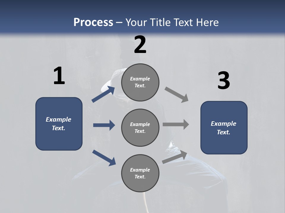 Modern Dance Pose PowerPoint Template