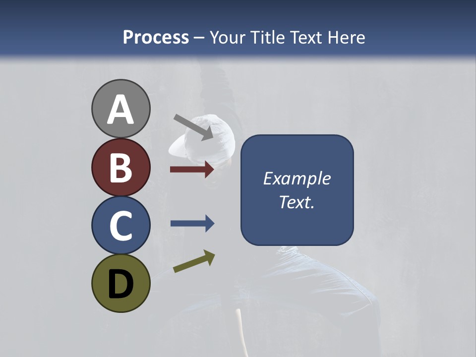 Modern Dance Pose PowerPoint Template