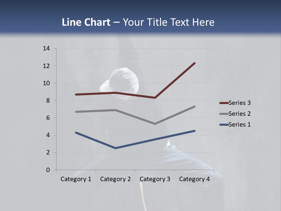 Modern Dance Pose PowerPoint Template