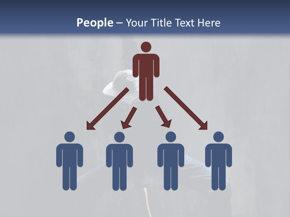 Modern Dance Pose PowerPoint Template