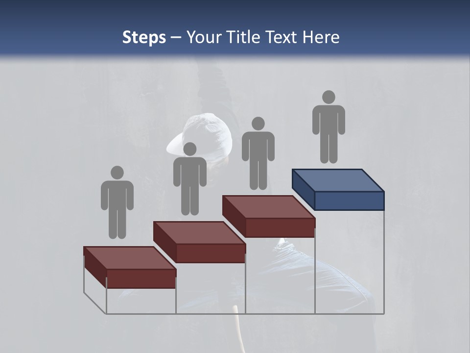 Modern Dance Pose PowerPoint Template