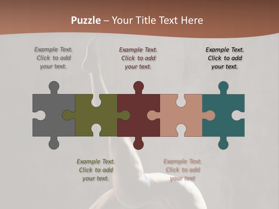 Yoga Man PowerPoint Template