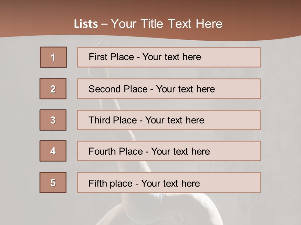 Yoga Man PowerPoint Template