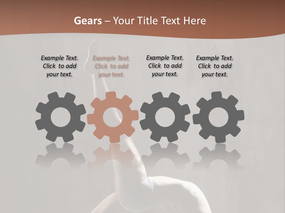 Yoga Man PowerPoint Template