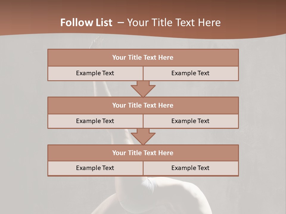 Yoga Man PowerPoint Template