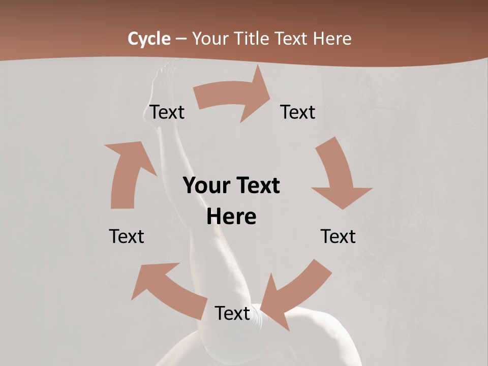 Yoga Man PowerPoint Template