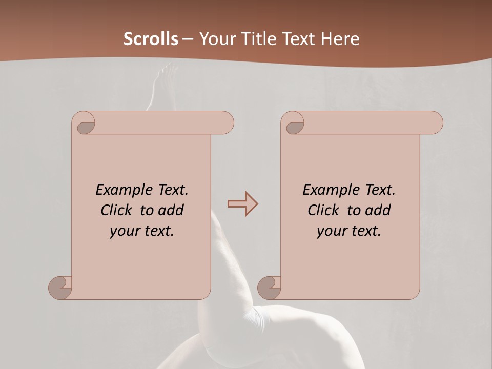 Yoga Man PowerPoint Template