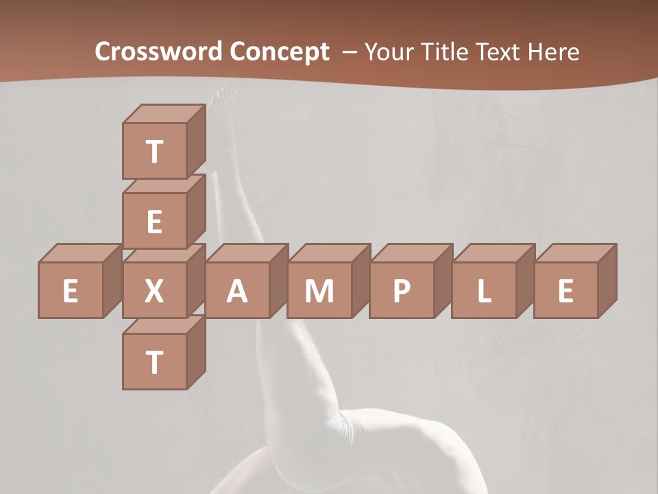 Yoga Man PowerPoint Template