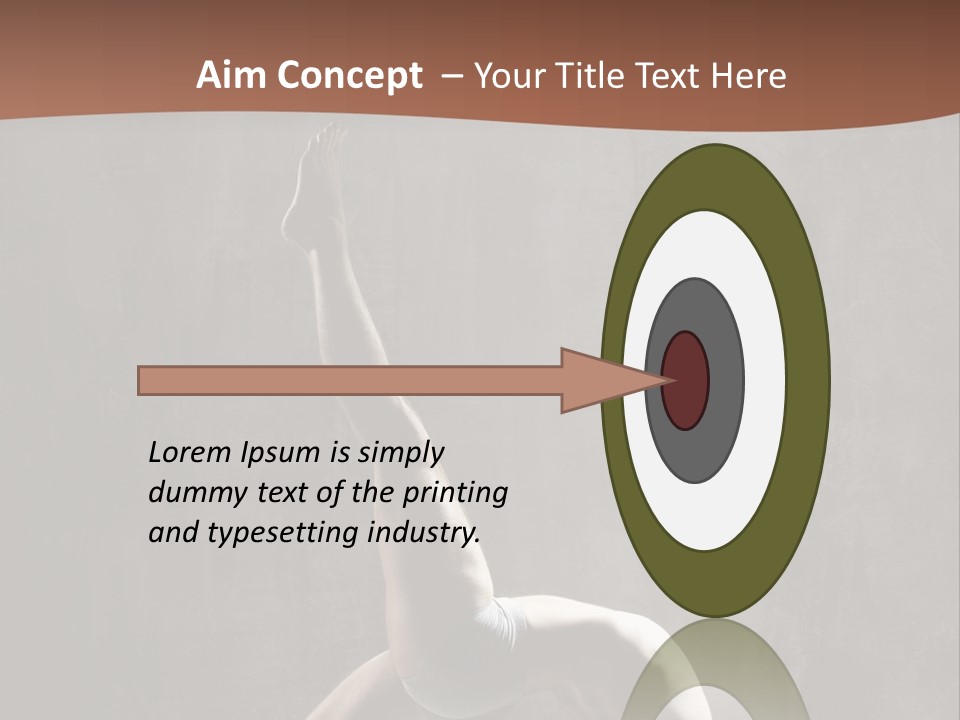 Yoga Man PowerPoint Template