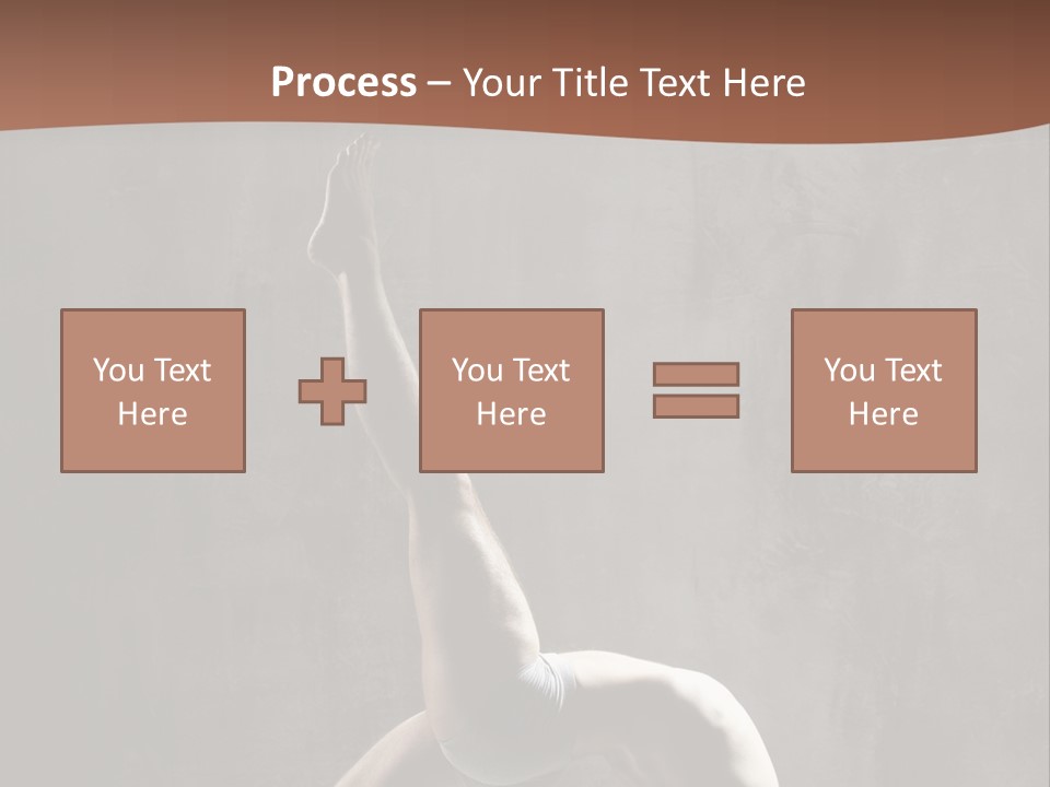 Yoga Man PowerPoint Template