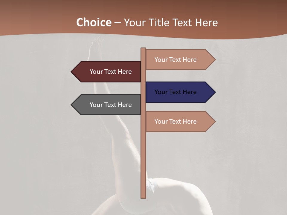Yoga Man PowerPoint Template