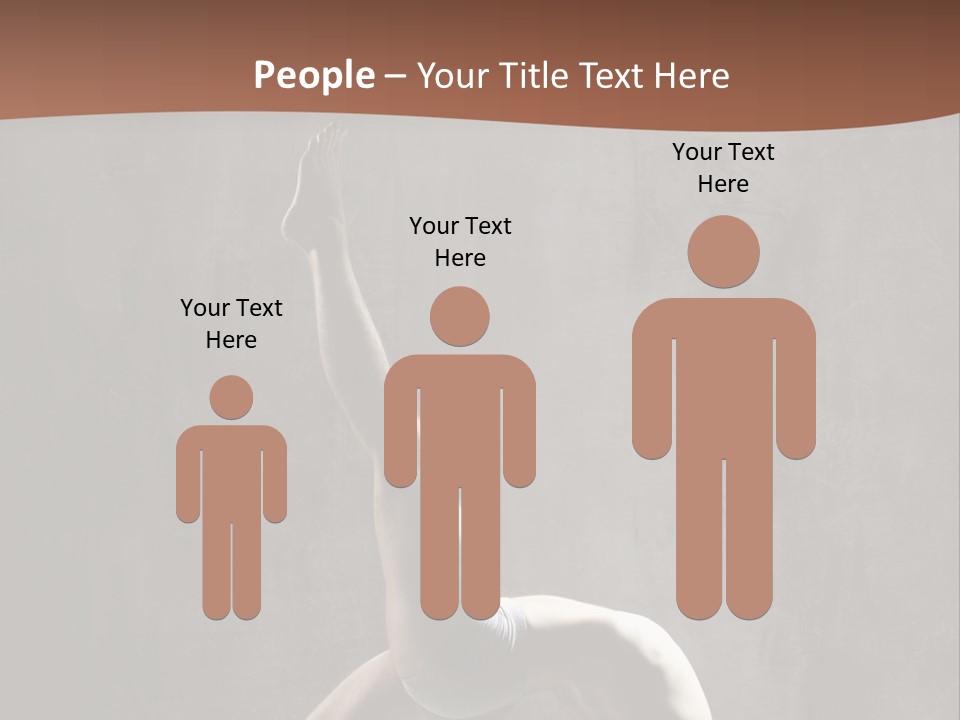 Yoga Man PowerPoint Template