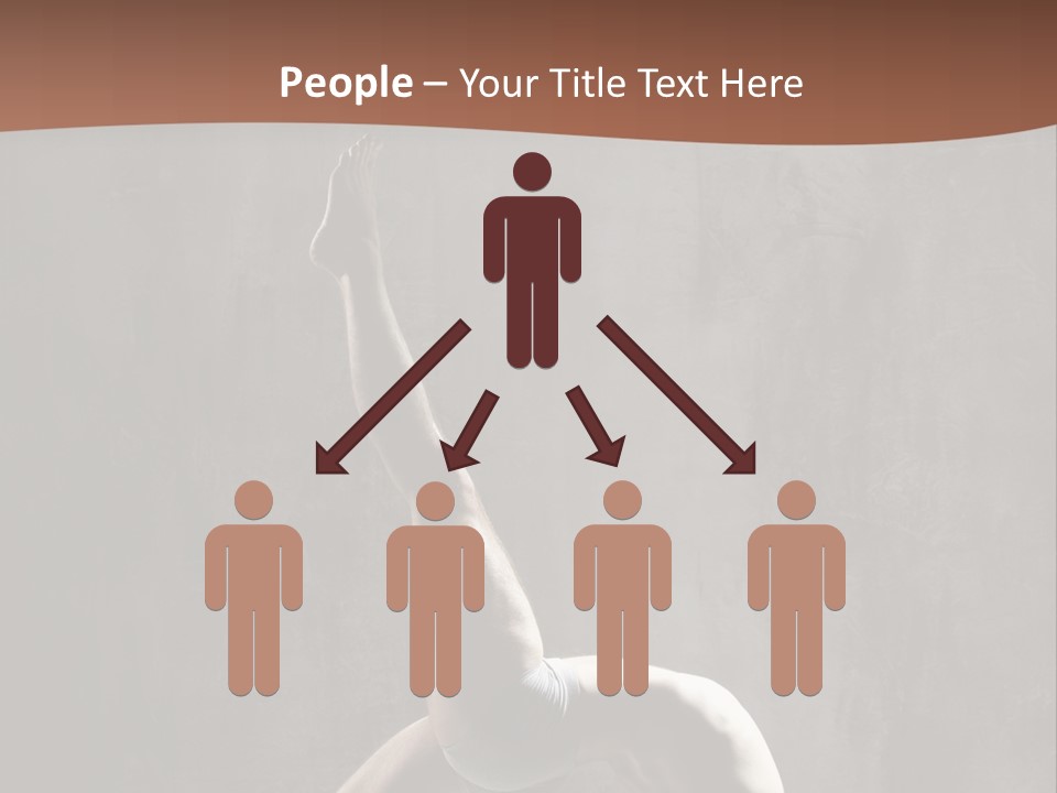 Yoga Man PowerPoint Template