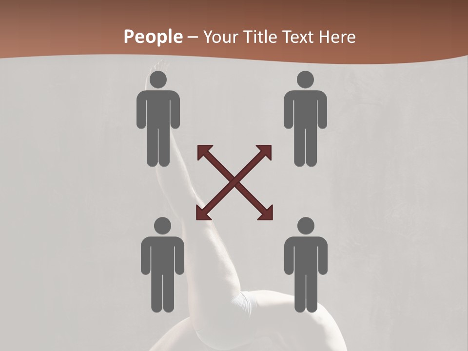 Yoga Man PowerPoint Template