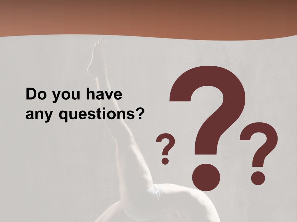 Yoga Man PowerPoint Template