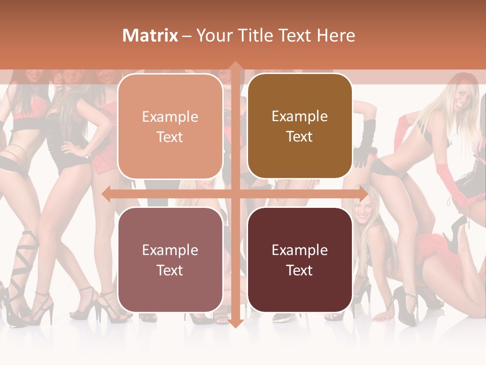 Women Photography Poses PowerPoint Template