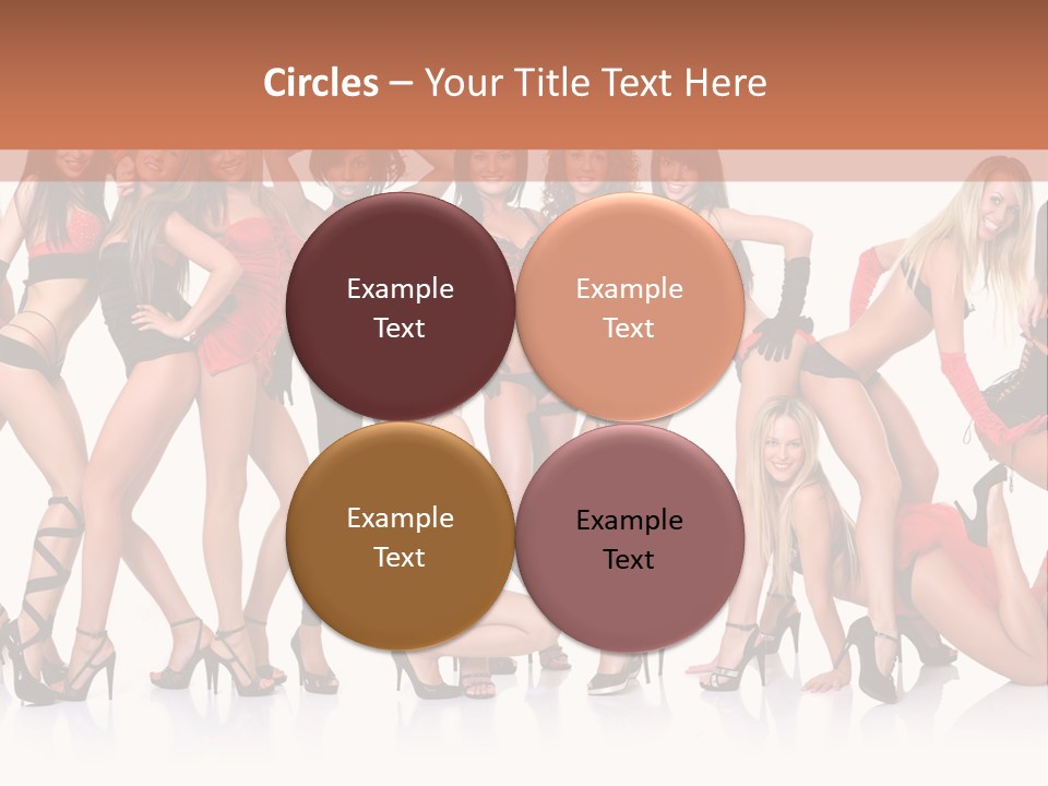 Women Photography Poses PowerPoint Template