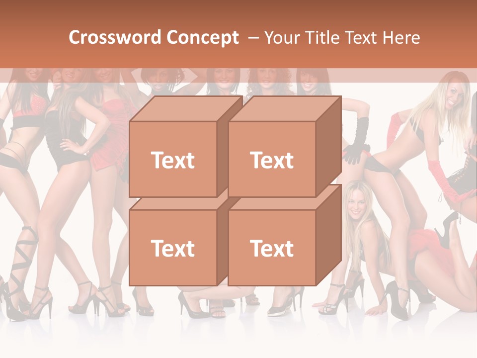 Women Photography Poses PowerPoint Template