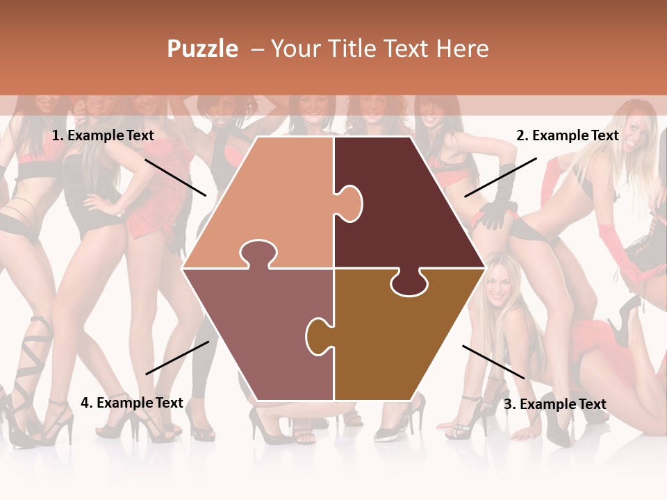 Women Photography Poses PowerPoint Template