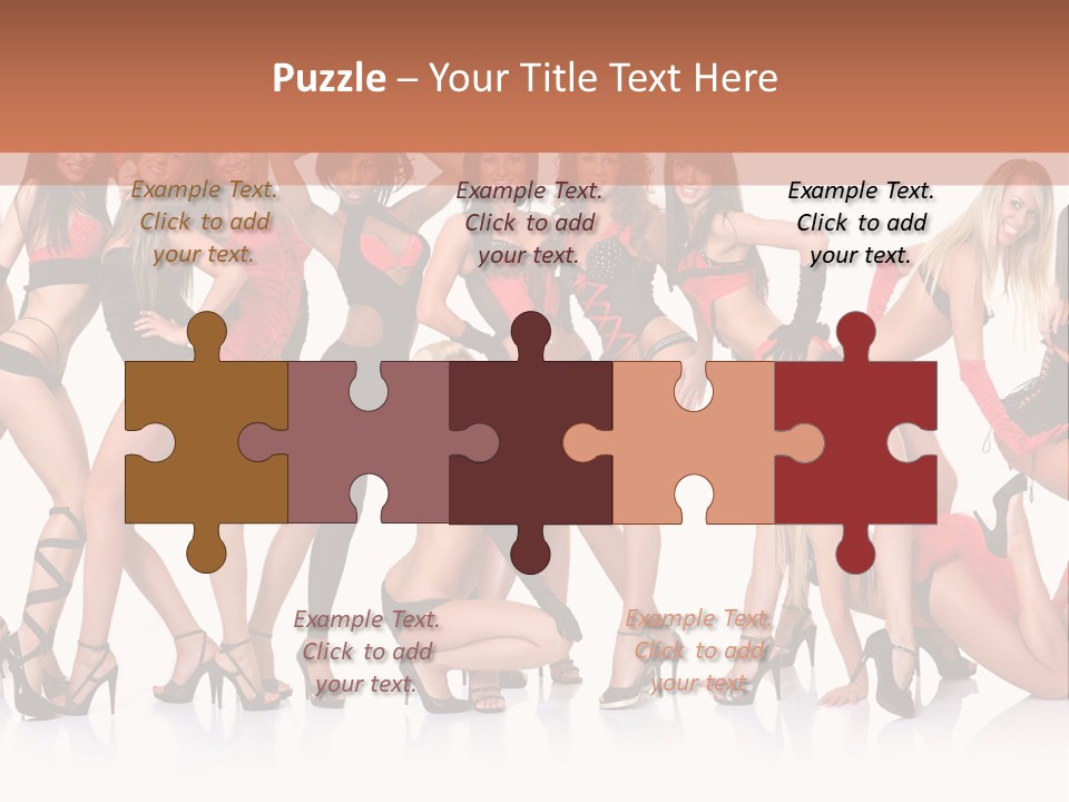 Women Photography Poses PowerPoint Template