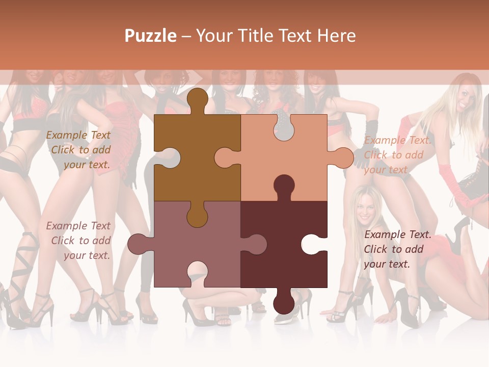 Women Photography Poses PowerPoint Template