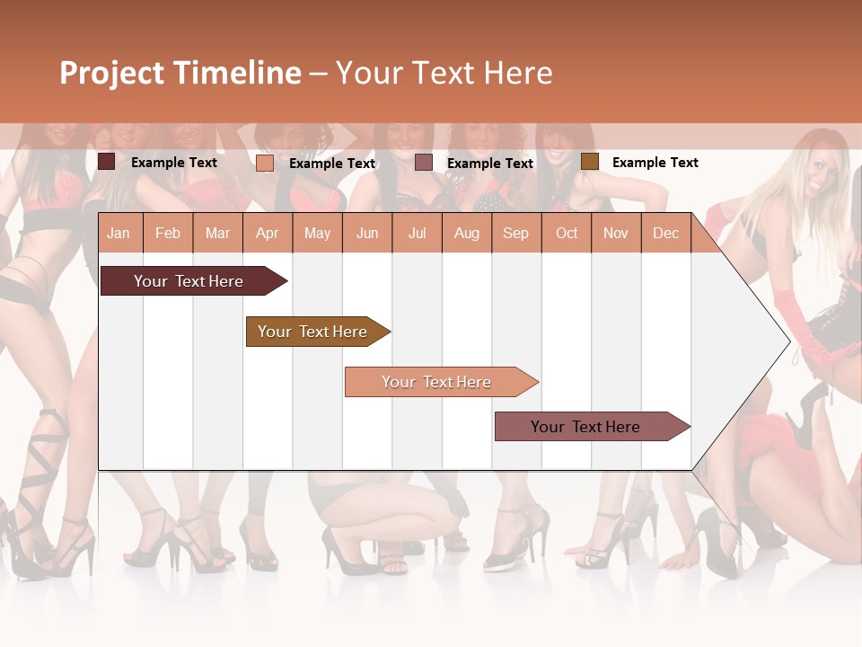 Women Photography Poses PowerPoint Template