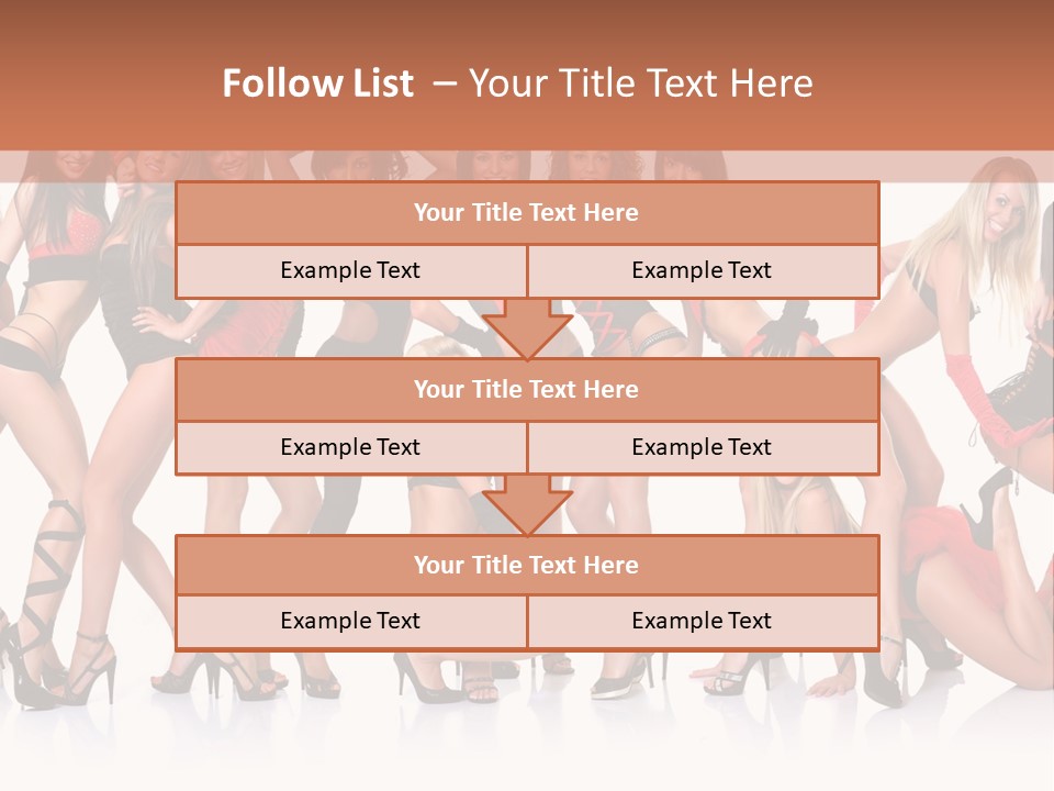 Women Photography Poses PowerPoint Template