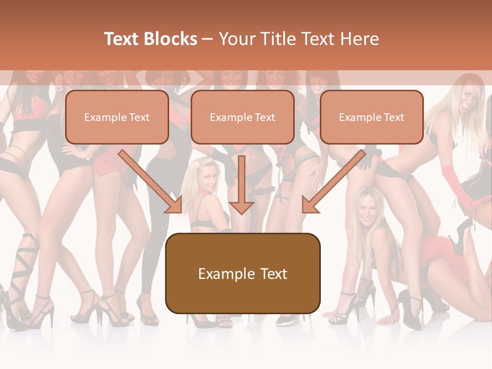 Women Photography Poses PowerPoint Template