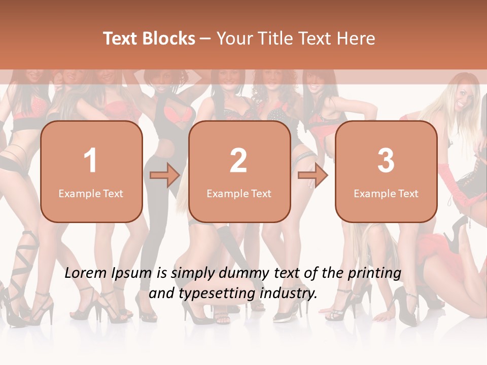 Women Photography Poses PowerPoint Template