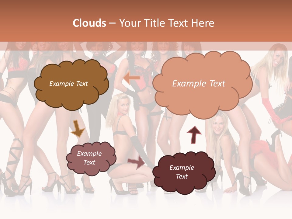 Women Photography Poses PowerPoint Template