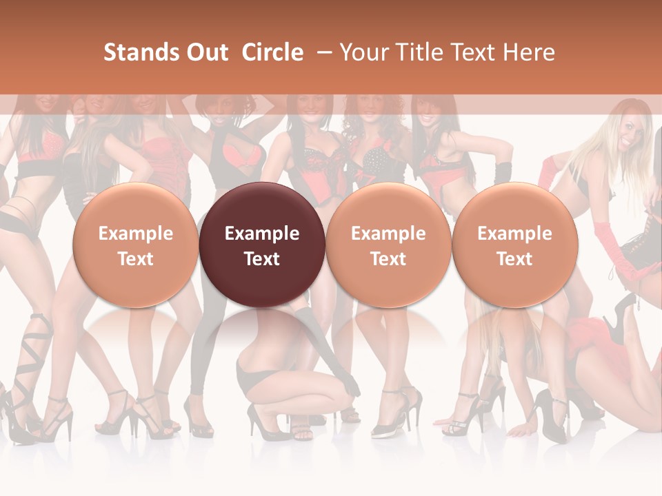 Women Photography Poses PowerPoint Template